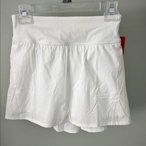 NWT Spanx Get Moving 14” White Skort. Size S.